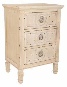 Nightstand Alexandra House Living Beige 32 x 67 x 46 cm