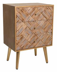 Nightstand Alexandra House Living Brown 35 x 65 x 44 cm