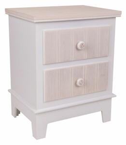 Nightstand Alexandra House Living White 30 x 50 x 40 cm