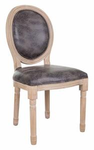 Dining Chair Alexandra House Living Grey 100 % polyester 46 x 96 x 48 cm