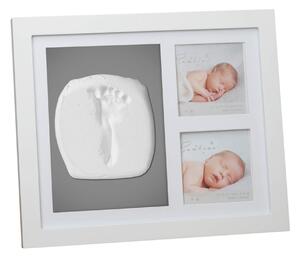 Bambino White Multi Photo Frame & Clay Print White