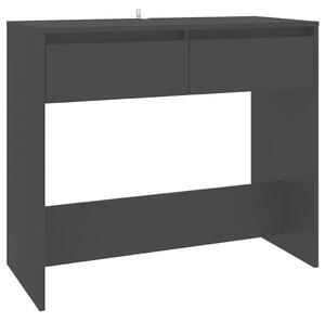 Console Table Black 89x41x76.5 cm Steel