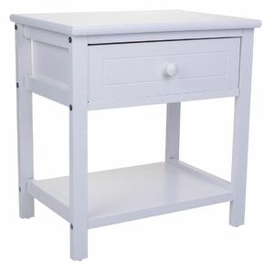 Nightstand Alexandra House Living White 29 x 42 x 40 cm