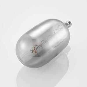 Lucande LED bulb E27 T140 4W 2,200K dimmable smoke