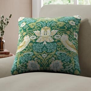 William Morris At Home Strawberry Thief Made To Order Cushion Cover