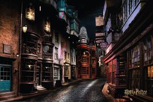 Poster Harry Potter - Diagonal Alley, (91.5 x 61 cm)