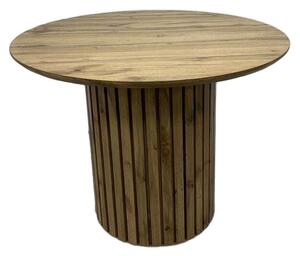 Table Romimex Brown MDF Wood 100 x 76 x 100 cm