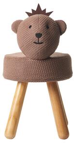 Stool Crochetts Brown 34 x 55 x 34 cm Bear