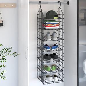 Hanging Closet Organiser with 7 Shelves