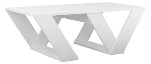 Centre Table Alexandra House Living Diagonal White Wood MDP 110 x 40 x 60 cm