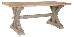 Dining Table DKD Home Decor 180 x 80 x 76 cm Fir Natural Wood