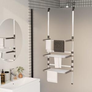 3-Tier Hanging Laundry Drying Rack Aluminium