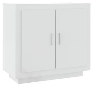 Sideboard High Gloss White 80x40x75 cm Engineered Wood