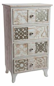 Chest of drawers DKD Home Decor 51,4 x 34,2 x 90,6 cm Beige Wood Arab