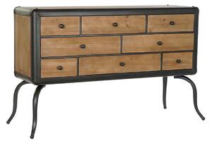 Chest of drawers DKD Home Decor Fir Metal (129 x 42 x 79 cm)