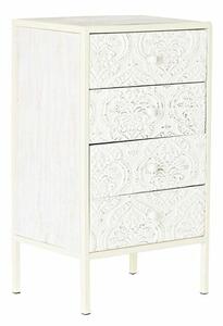 Chest of drawers DKD Home Decor White Fir MDF Wood Arab 45 x 34 x 78 cm