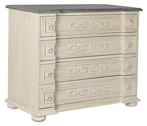 Chest of drawers DKD Home Decor 100 x 50 x 83,5 cm Grey Beige Dark grey Mango wood MDF Wood