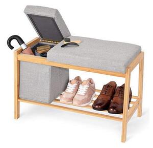 Storage chest with seat Domopak Living Shoe Rack 1 drawer 70,5 x 36 x 48 cm