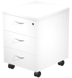 Chest of drawers Artexport Presto With wheels White Melamin 43 x 52 x 59,5 cm