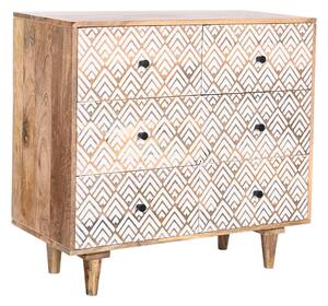 Chest of drawers DKD Home Decor 90 x 40 x 85 cm Natural Mango wood