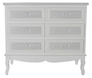 Chest of drawers DKD Home Decor 100 x 40 x 87 cm Wood White Romantic MDF Wood