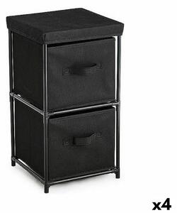 Chest of drawers Confortime Black 30 x 30 x 59 cm