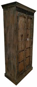 Cupboard Alexandra House Living Brown polystyrene Mango wood 43 x 188 x 91 cm