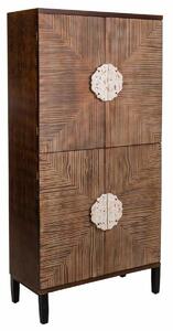 Cupboard Alexandra House Living Fir wood MDF Wood 180 x 41 x 86 cm