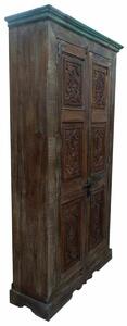 Cupboard Alexandra House Living Brown Recycled Wood 45 x 220 x 122 cm