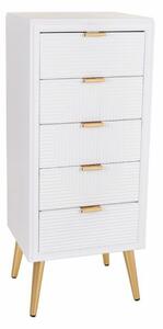 Chest of drawers Alexandra House Living Golden MDF Wood 36 x 100 x 42 cm