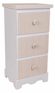 Chest of drawers Alexandra House Living White MDF Wood 26 x 60 x 31 cm