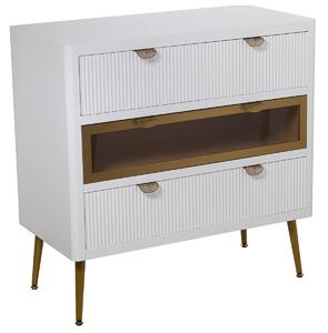 Chest of drawers Alexandra House Living White Wood 80 x 40 x 80 cm