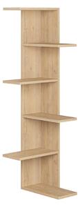 Corner Shelves Alexandra House Living Oak Wood MDP 37 x 141 x 24 cm 4 Shelves