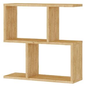 Shelves Alexandra House Living Oak Wood MDP 60 x 60 x 19 cm