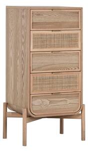 Chest of drawers Home ESPRIT Rattan Fir Tropical 52 x 35 x 100 cm