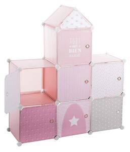 Shelves Atmosphera Pink Castle Children's Modular polypropylene (95,5 x 32 x 109 cm)