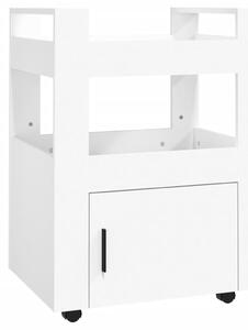Kitchen Trolley White 60x45x80 cm Engineered Wood