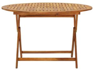 Folding Garden Table 120 cm Solid Acacia Wood