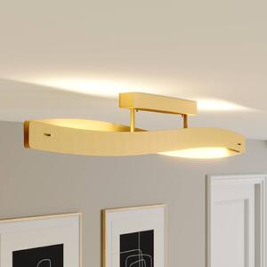 Rothfels Lian LED ceiling light, brass matt