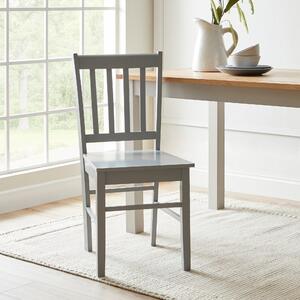 Bromley Set of 2 Dining Chairs, Grey Grey