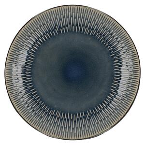 Zen Reactive Glaze Dinner Plate Blue/Green/White