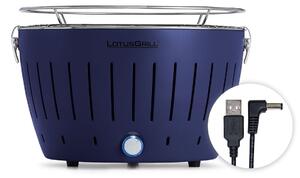 LotusGrill Mini Smokeless Charcoal BBQ Blue