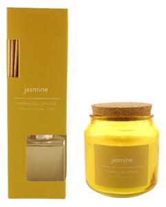Jasmine Diffuser and Candle Set Yellow