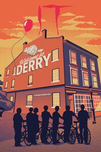 Art Poster IT - Welcome to Derry, (26.7 x 40 cm)