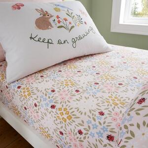 RHS Garden Animals Multicoloured Fitted Sheet