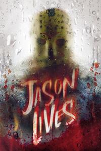 Art Poster Friday The 13th - Jason Lives, (26.7 x 40 cm)