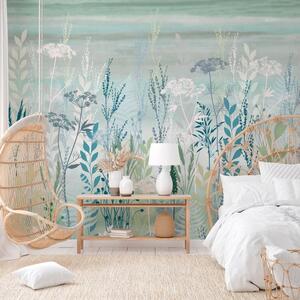 Meadow Grasses Wall Mural