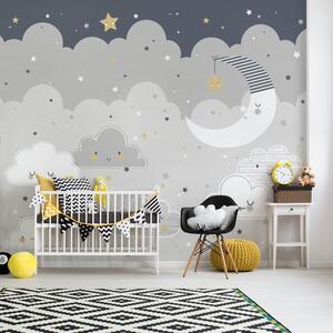 Floating Clouds Wall Mural