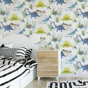 Dino Self Adhesive Wallpaper