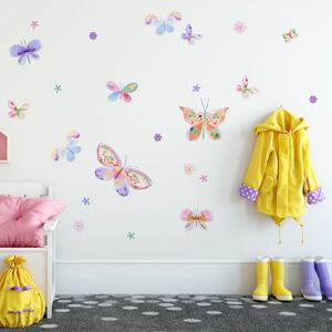 Pastel Butterflies Wall Stickers